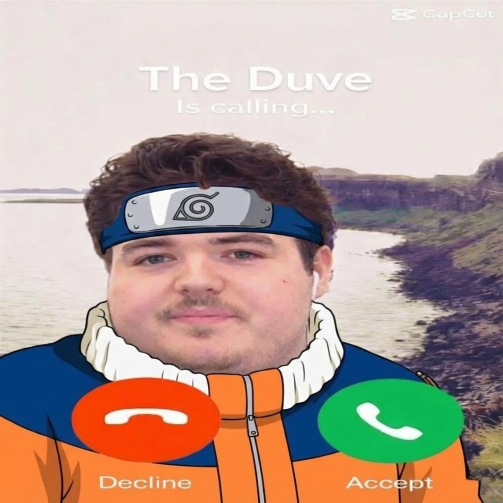 The Duve as Naruto